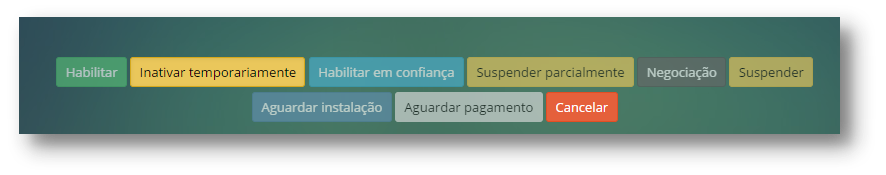 Status Alterações